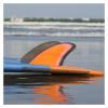 TIEOAXFT Surfboard Keel Fin Set, Double/Single Tabs, Fiberglass Fins for Fish Surfboards (FC2-01 Gradient) view 3