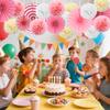 18 Pink Paper Party Decorations view 4