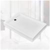 Acrylic Shower Pan with Drain, Nonslip Textured Surface view 1