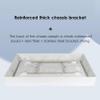 Acrylic Shower Pan with Drain, Nonslip Textured Surface view 4