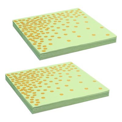 UOCAI Green Napkins, 40 Pack