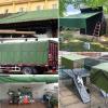Canvas Tarp Cover, Green, 1.5 x 3 m to 4 x 6 m view 4