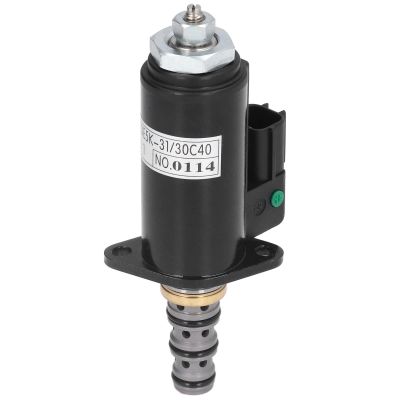 Hydraulic Pump Solenoid Valve, Aluminum, Durable, for Kobelco SK2006, SK2306, SK3306, SK3506