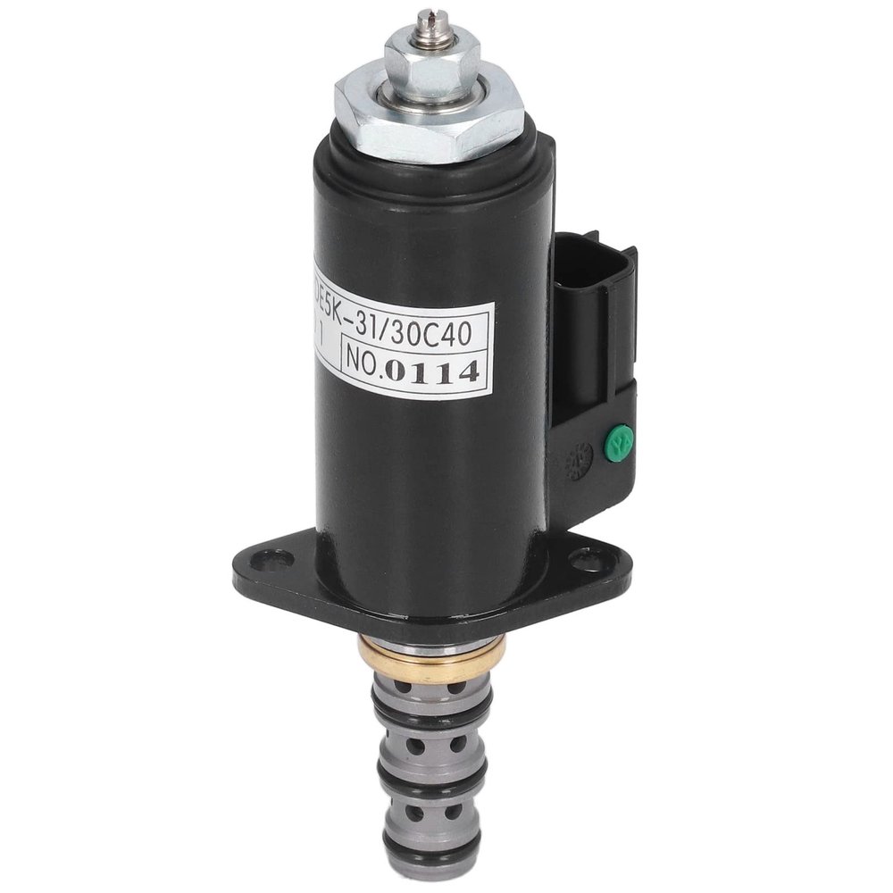 Hydraulic Pump Solenoid Valve, Aluminum, Durable, for Kobelco SK2006, SK2306, SK3306, SK3506