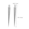 Homoyoyo 2-Piece High-Precision Steel Feeler Gauge Set, Dual Metric/Imperial Scale, 0–15 mm, Flat and Tapered view 2