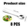 8-Piece Mini Espresso Spoon Set view 2