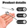8-Piece Mini Espresso Spoon Set view 3