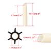 WOOSTAR Water Pump Impeller Repair Kit for Mercury Mariner 2-Stroke 3.5–9.8 HP Outboards view 2