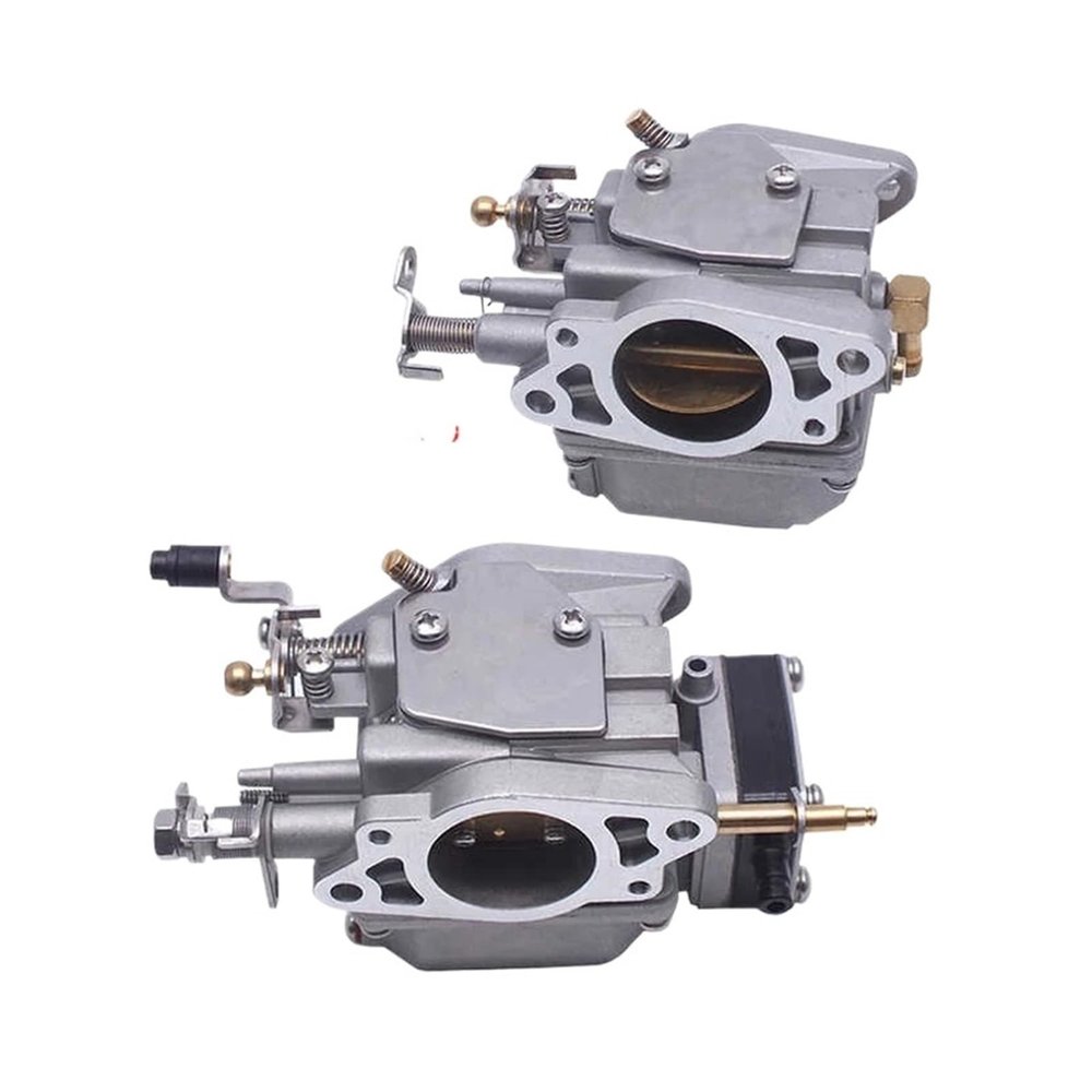 LOOwAH Carburetor Compatible with 6L2-14301/6L2-14302, for 20 HP/25 HP 2-Stroke 2-Cylinder Outboard Motors