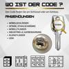 bayesen Replacement Key Compatible with Euro-Locks (Code G3000 to G3999) - Key for Furniture, Locker and Other Locks - Code [G3311] view 4