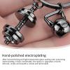 Naqqios Styles Gym Dumbbell Keychain view 4