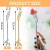 6 PCS Mini Stainless Steel Fruit Forks view 2