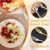 6 PCS Mini Stainless Steel Fruit Forks view 3