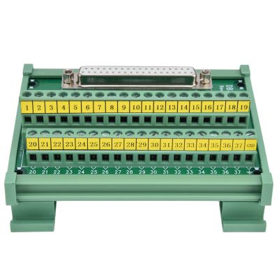 Mavaol PCB Breakout Adapter, Female DC 60V DB37 M7, 14–26 AWG