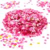 Bewudy 8000 Pcs Round Confetti, Pastel Color Glitter Paper view 1