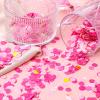 Bewudy 8000 Pcs Round Confetti, Pastel Color Glitter Paper view 3