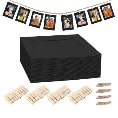 30-Piece Paper Photo Frame Garland Set
