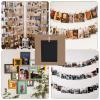 30-Piece Paper Photo Frame Garland Set view 4
