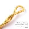 2-Piece Curtain Tiebacks for Living Room, Bedroom, and Windows, Decorative Holdbacks, Coffee view 3