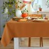 sancua Rectangular Tablecloth, 152.4 x 300.5 cm, Washable, Stain-Resistant and Wrinkle-Resistant Polyester Fabric for Fall, Thanksgiving, Dinners and Parties view 2