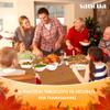 sancua Rectangular Tablecloth, 152.4 x 300.5 cm, Washable, Stain-Resistant and Wrinkle-Resistant Polyester Fabric for Fall, Thanksgiving, Dinners and Parties view 4