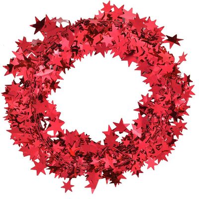 Star Garland - Delicate Wire Decoration for Christmas Tree & Events