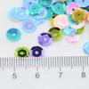 400 pcs Round Loose Sequins, 7 mm, Purple view 4
