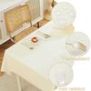 Treer PVC Oilcloth Tablecloth, Water-Resistant and Wipeable, Green, 140 x 140 cm view 2