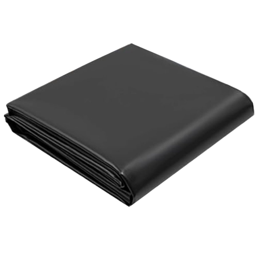 Black Pond Liner, 10 x 15 m, Waterproof Flexible HDPE Membrane for Garden Ponds, Fountains and Waterfalls