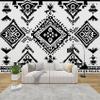 PaxGloz Tribal Boho Aztec Photo Wallpaper, Nonwoven Wall Mural, 450 x 315 cm (W x H) view 1