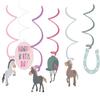 Folat Happy Horse Birthday Decorations - 6 Pieces view 1