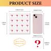 CREATCABIN 128 Pcs Waterproof Question Mark Stickers view 2