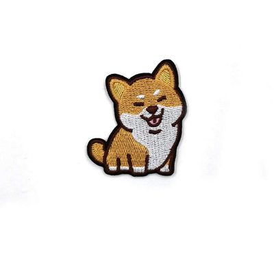 Iron-On Patches, Corgi/Dachshund, Husky