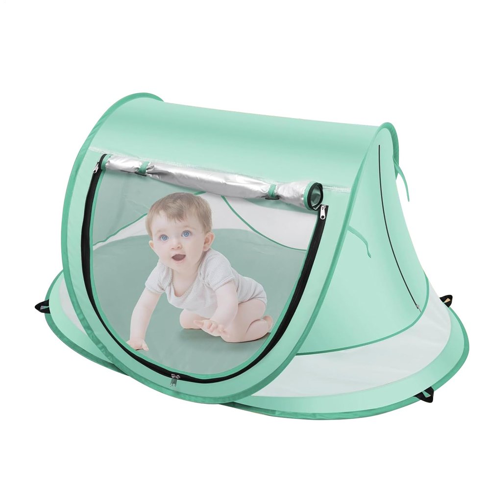 Portable Pop-Up Beach Tent for Children with UV Protection