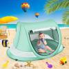 Portable Pop-Up Beach Tent for Children with UV Protection view 2