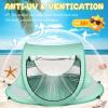 Portable Pop-Up Beach Tent for Children with UV Protection view 3