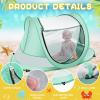 Portable Pop-Up Beach Tent for Children with UV Protection view 4