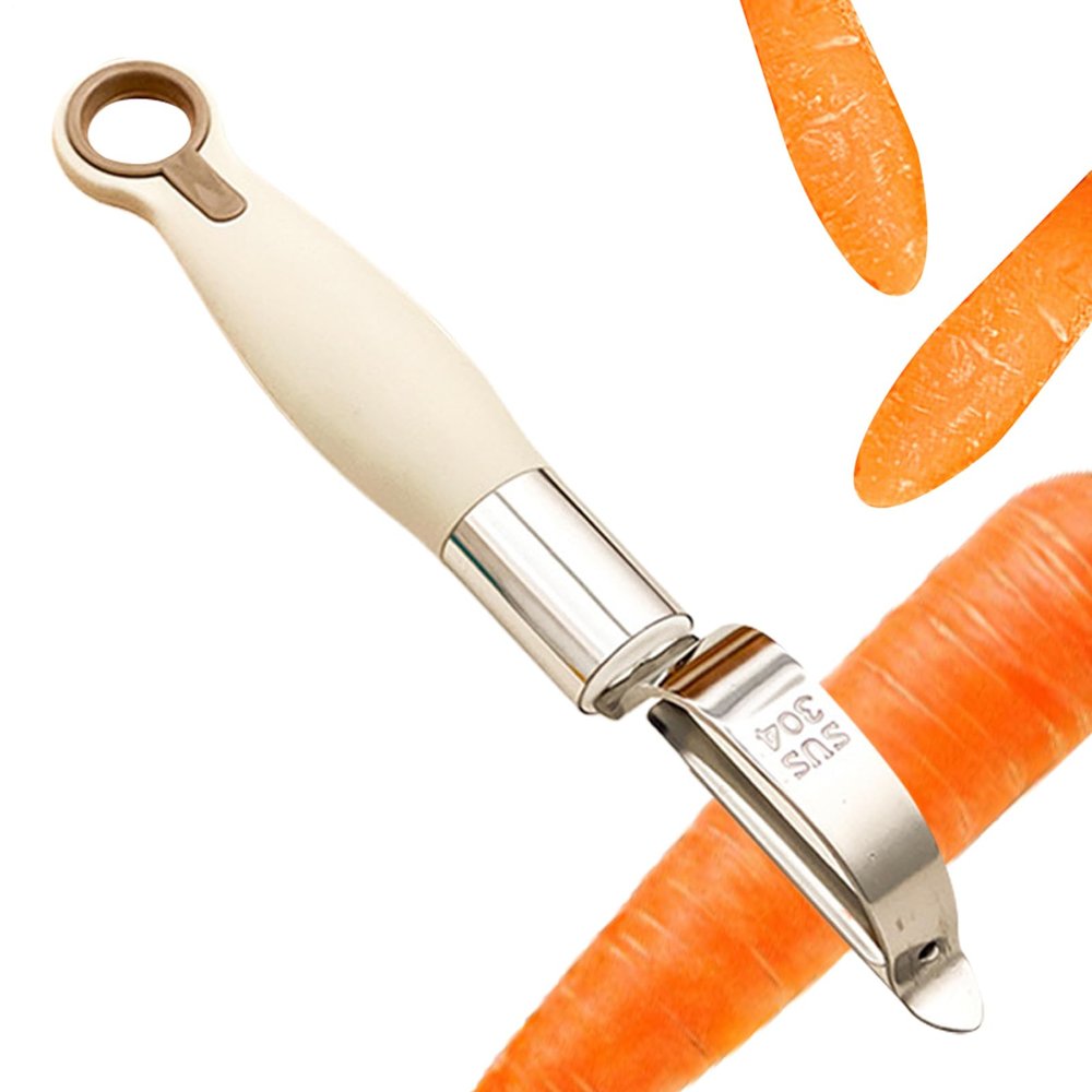 Kitchen Peeler Tool, Stainless Steel, Ergonomic, Non-Slip