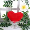 Decorative Heart Pillow, 15 cm, Washable, for Bed, Chair, Sofa, Bedroom, Living Room (Purple) view 4