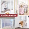 Magnetic Fly Screen Door 183 x 295 cm, No Drilling, White view 2