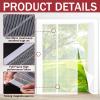 Magnetic Fly Screen Door 183 x 295 cm, No Drilling, White view 3