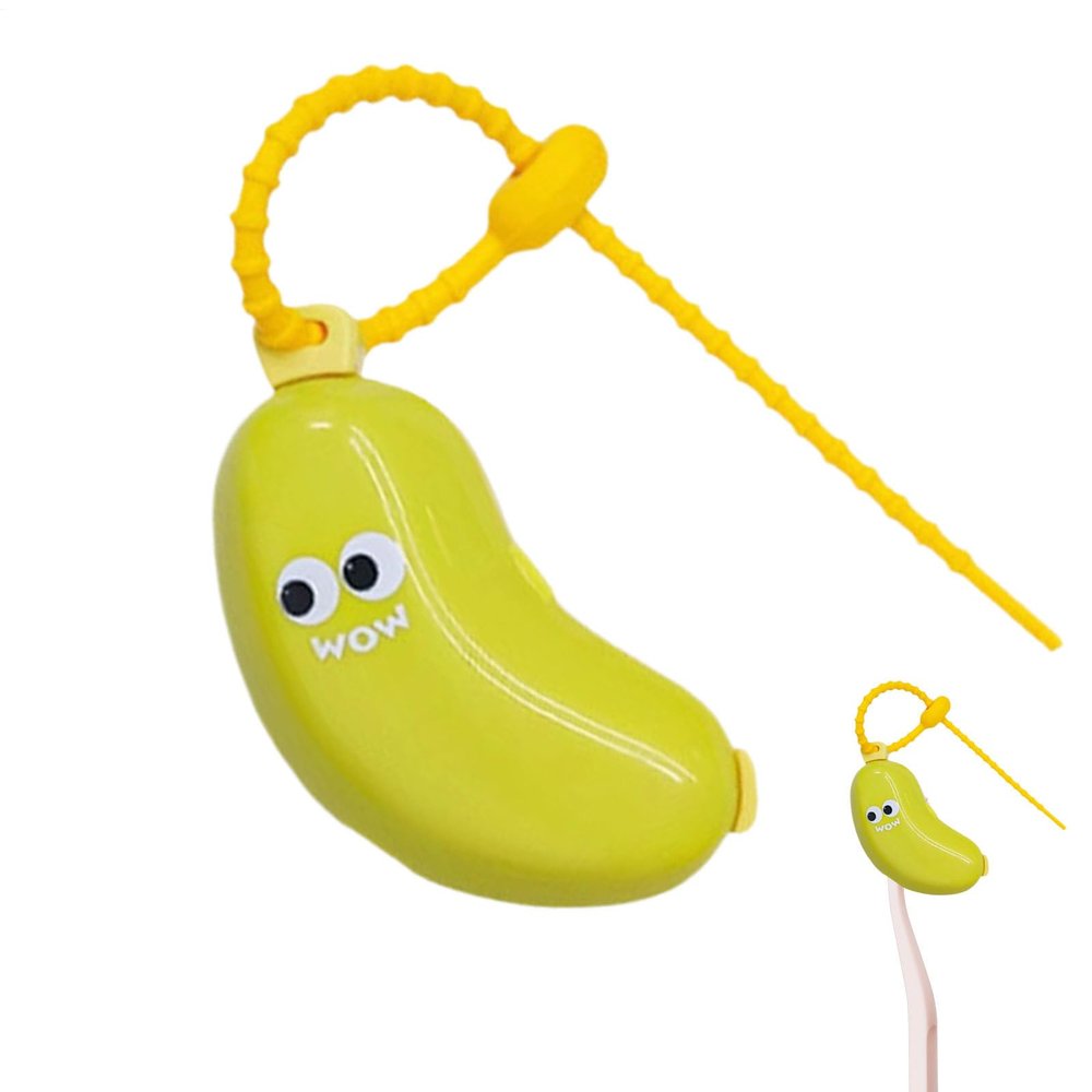 Generic Toothbrush Cover | Travel Toothbrush Protector in Banana Shape