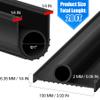 ToLanbbt Garage Door Rubber Seal, 6 m, Black view 2