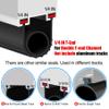 ToLanbbt Garage Door Rubber Seal, 6 m, Black view 3