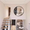 Round Glass Window with Iron Frame and Handle, 50–120 cm, Tempered Glass view 4