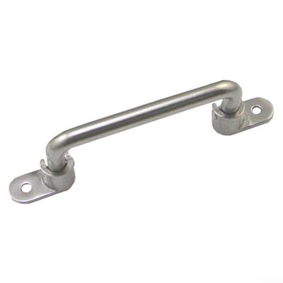 FUANA Heavy-Duty 304 Stainless Steel Folding Handle for Industrial Equipment (138 mm Hole Spacing)