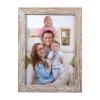 Giftgarden 1 Piece Photo Frame Set 13x18 cm - Modern Beige Wood Grain Collage Frame for 18x13 cm Photos, Wall or Table Display view 1