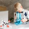 Portable Kids' Microscope, 60X-180X Educational Microscope Kit, STEM Science Toy, 17 x 10 x 7 cm view 3