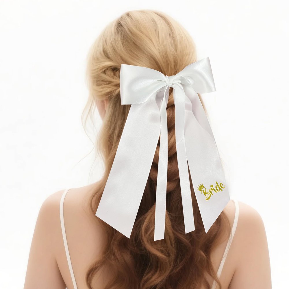Bridal Accessories - Satin Hair Bow