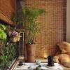 Outdoor Bamboo Roller Blind, Weather-Resistant, Ceiling or Wall Mount view 2